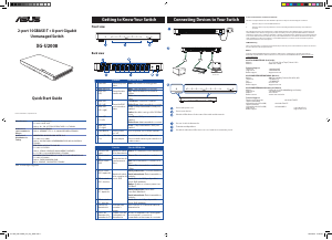 Manual Asus XG-U2008 Switch