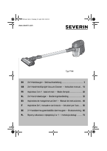Manual de uso Severin HV 7158 Aspirador