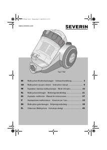 Manual Severin MY 7102 Vacuum Cleaner