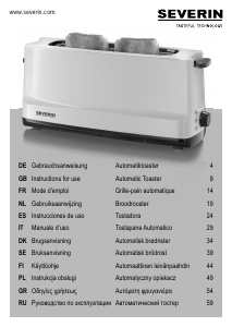 Manual Severin AT 2232 Toaster