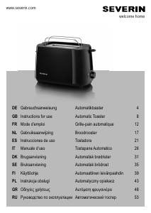 Manual Severin AT 2286 Toaster