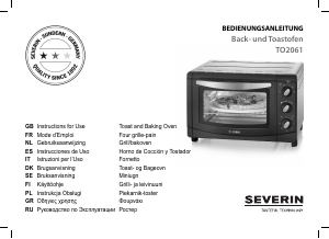 Handleiding Severin TO 2061 Oven