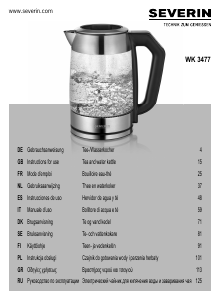 Εγχειρίδιο Severin WK 3477 Βραστήρας