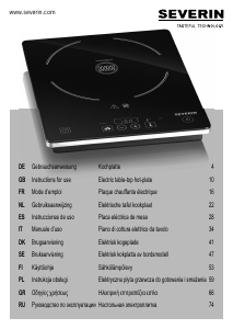 Manuale Severin KP 1071 Piano cottura
