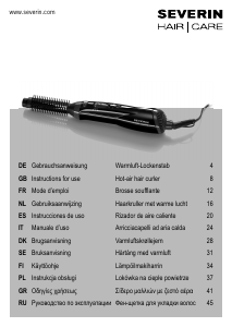 Εγχειρίδιο Severin WL 0806 Στυλιστικό μαλλιών