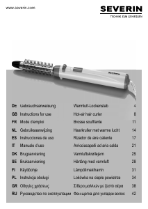 Brugsanvisning Severin WL 0812 Krøllejern