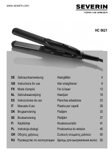 Manual de uso Severin HC 0621 Plancha de pelo