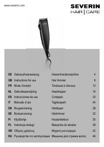 Handleiding Severin HS 0707 Tondeuse