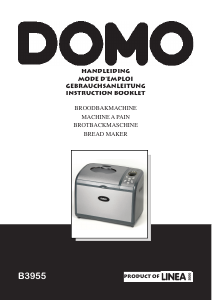 Mode d’emploi Domo B3955 Machine à pain
