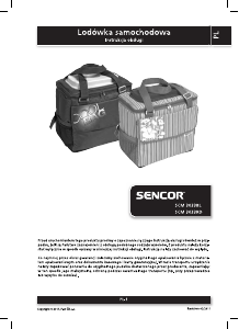 Instrukcja Sencor SCM 3033BL Lodówka turystyczna
