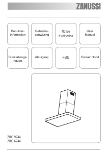 Mode d’emploi Zanussi ZHC6244X Hotte aspirante