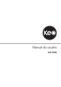 Manual Keo KLR 300N Roteador