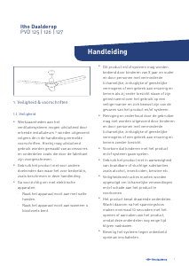 Handleiding Itho Daalderop PVD 126 Plafondventilator