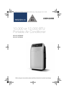 Manual Insignia NS-AC12PWH8 Air Conditioner