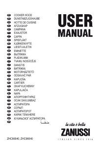 Manual Zanussi ZHC66540XA Hotă