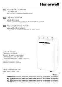 Handleiding Honeywell MN12CHES Airconditioner