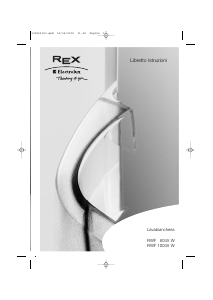 Manuale Electrolux-Rex RWF10045W Lavatrice