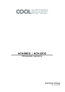 Instrukcja Coolexpert ACH-12CI2 Klimatyzator