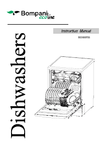 Manual Bompani BIDI60FSS Ecoline Dishwasher