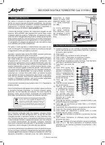 Manuale Astrell 011108-2 Ricevitore digitale
