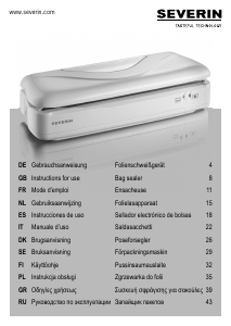 Instrukcja Severin FS 3604 Pakowarka próżniowa