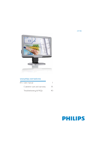 Manual Philips 201BL2CS LED Monitor