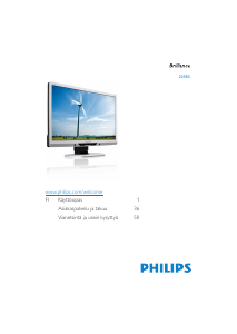 Käyttöohje Philips 221B3LPCS LED-näyttö
