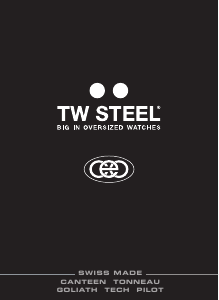 Handleiding TW Steel CE1035 CEO Canteen Horloge
