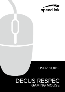 Manual Speedlink SL-680005-BKRD Decus Respec Mouse