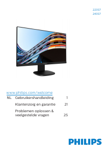 Handleiding Philips 243S7EHMB LCD monitor