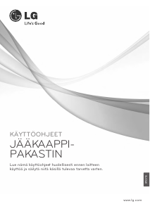 Käyttöohje LG GBB539SWQPB Jääkaappipakastin