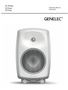 Manual Genelec G Three Speaker