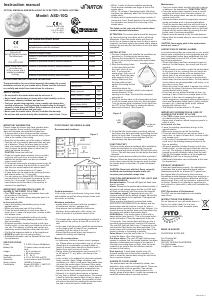 Manual Fito ASD-10Q Smoke Detector