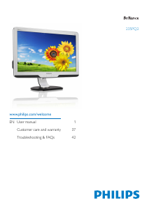 Manual Philips 235PQ2ES LED Monitor