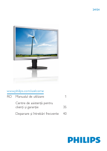 Manual Philips 241S4LSS Monitor LED