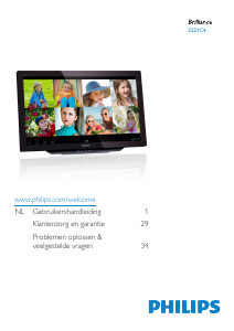 Handleiding Philips S221C4AFD LCD monitor