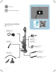 كتيب مكنسة كهربائية FX9-1-4IG AEG