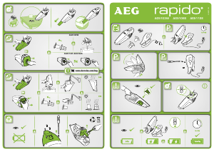 Manual AEG AG5103W Handheld Vacuum