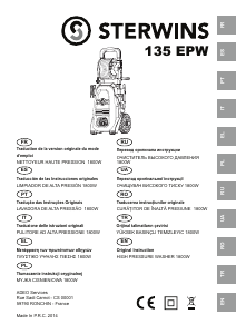 Mode d’emploi Sterwins 135 EPW Nettoyeur haute pression