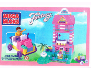 Käyttöohje Mega Bloks set 9415 Fantasy Luova rakennussarja