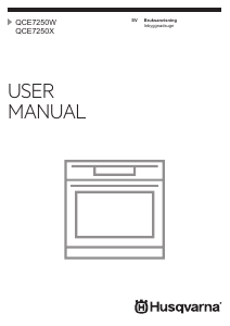 Bruksanvisning Husqvarna QCE7250W Ugn