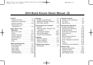 Handleiding Buick Encore (2014)
