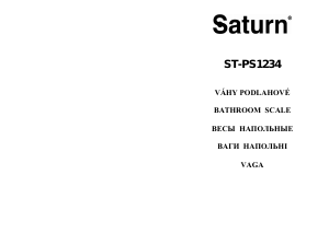Manual Saturn ST-PS1234 Scale