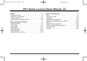 Manual Buick Lucerne (2011)