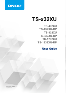 Manual QNAP TS-432XU-RP NAS