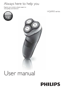 Manual Philips HQ6927 Shaver