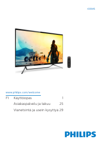 Käyttöohje Philips 436M6VBPAB LED-näyttö