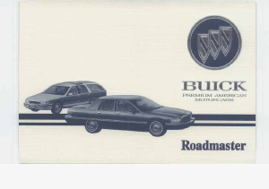 Manual Buick Roadmaster (2004)