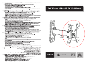 Manual One For All WM 2141 Suporte de parede