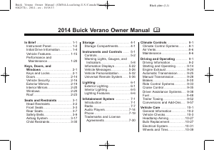 Manual Buick Verano (2014)
